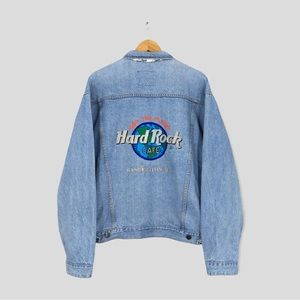 Men’s (Women’s) Demim Hard Rock Cafe Jacket